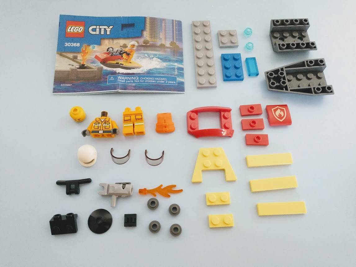 レゴ®シティの消防水上バイク。LEGO® 30368レビュー。 - よう先生の日々
