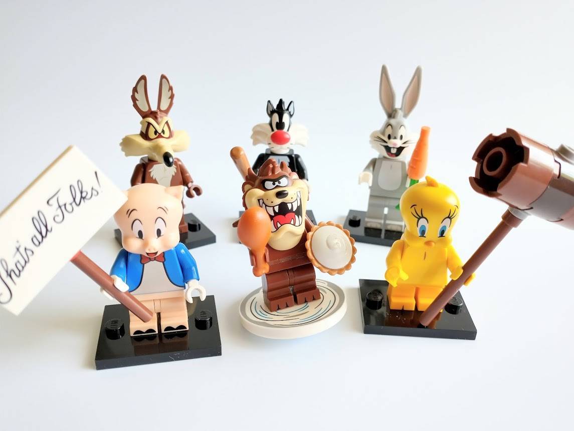 LOONEY TUNES ™️のレゴ®ミニフィギュア。選んだ6つの答え