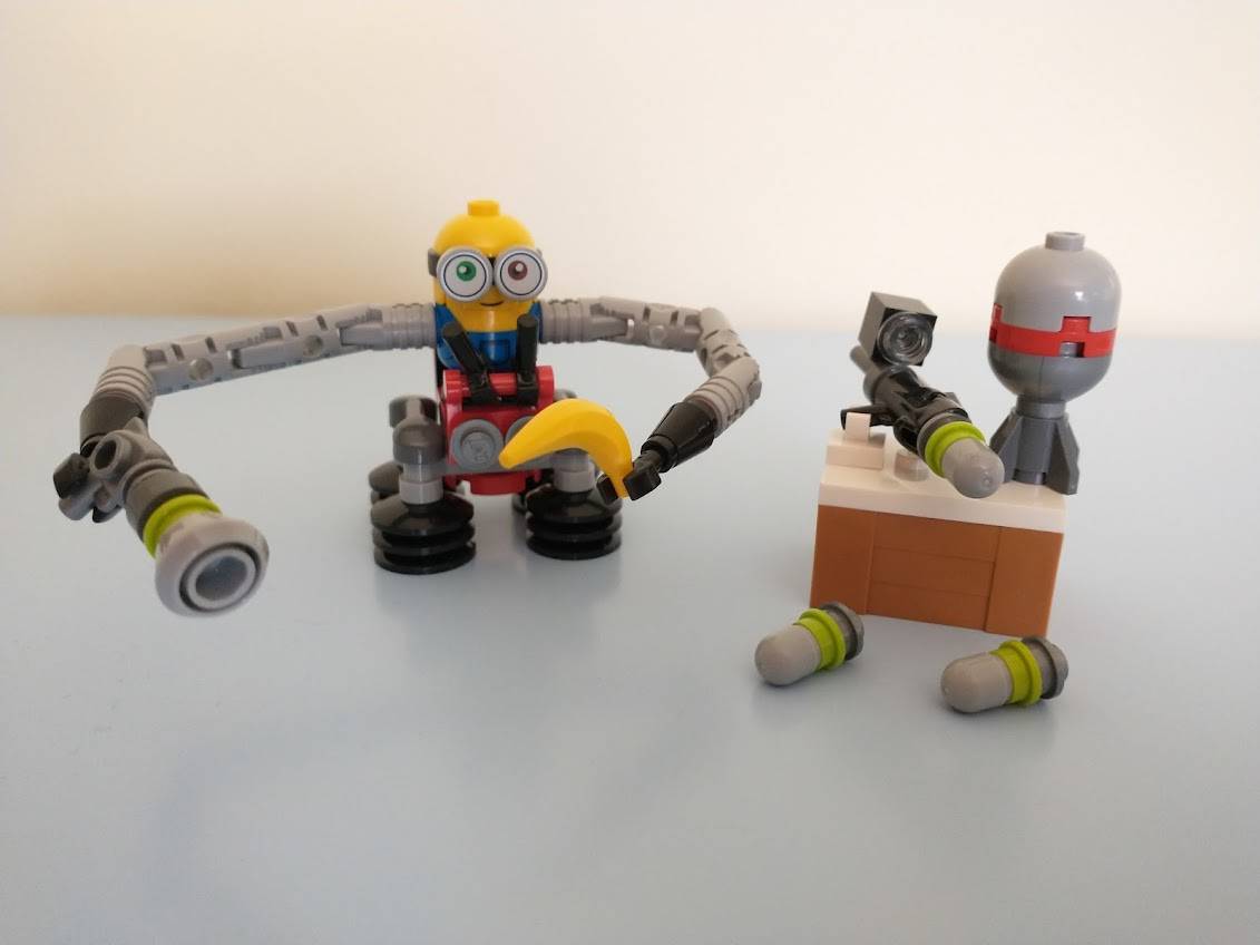 パピポページです 楽天市場】レゴ(LEGO) ミニオンズ ボブ の ロボットアーム ミニ