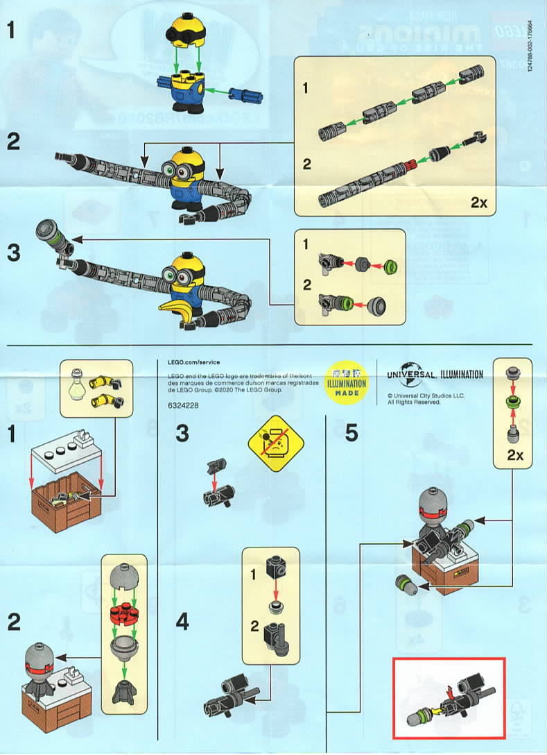 liyongzisongxiaさま専用 レゴ®ミニオンのポリバッグ！LEGO® 30387 ボブのミニフィグが