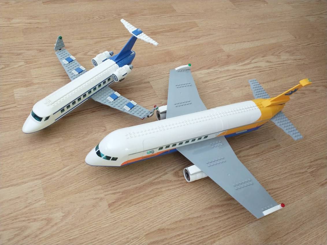 レゴ®シティ LEGO®60262 大きな飛行機で、旅行ごっこを楽しもう