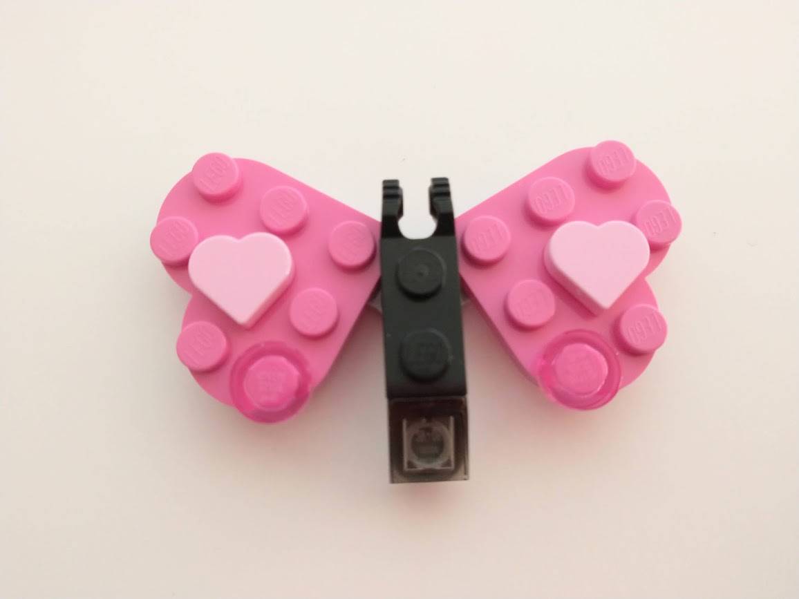 レゴ®︎フレンズ：LEGO®︎30417 お花と蝶々のミニセット、ハートパーツ