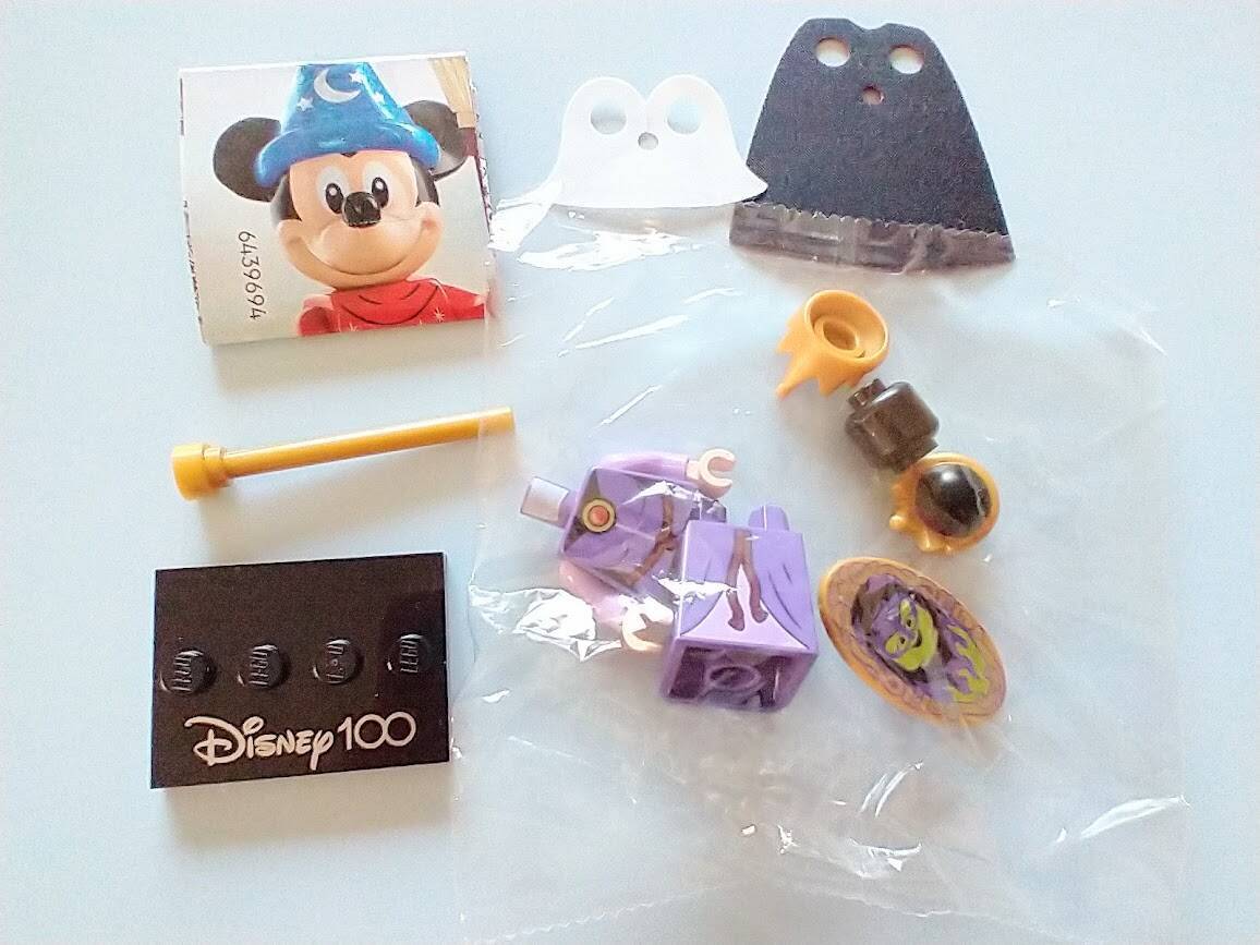 LEGO®︎ミニフィギュア ディズニー100 (#71038)。少し早めに購入できた