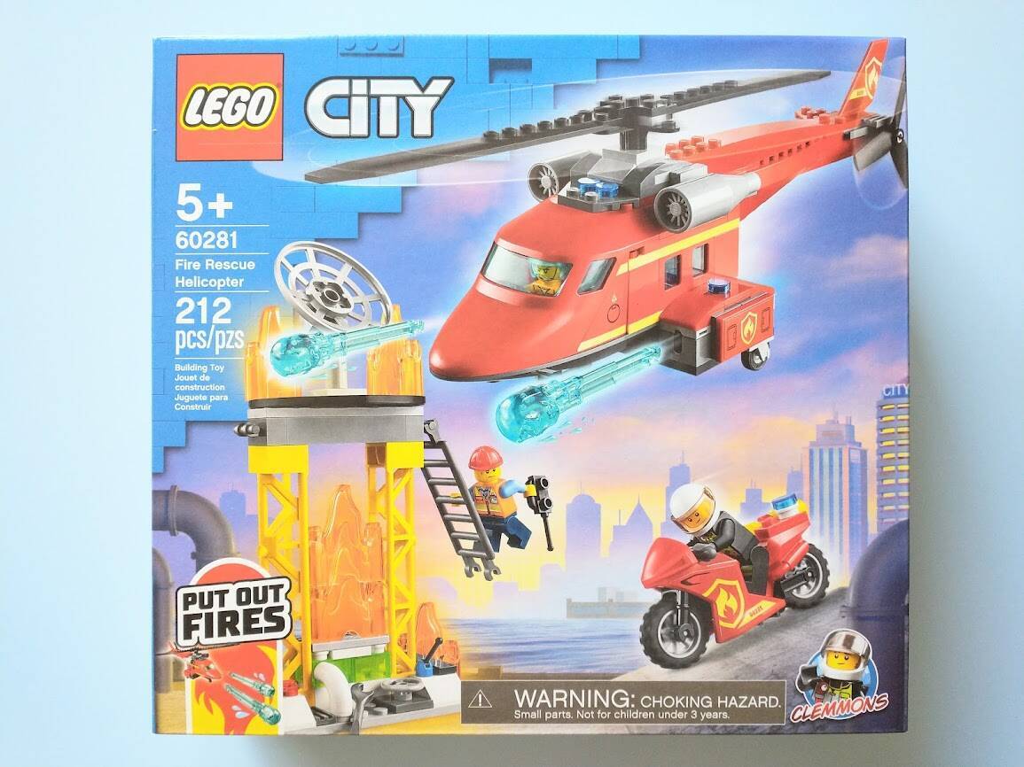 レゴ®︎シティ（LEGO®︎60281）5歳児から楽しめる、真っ赤な