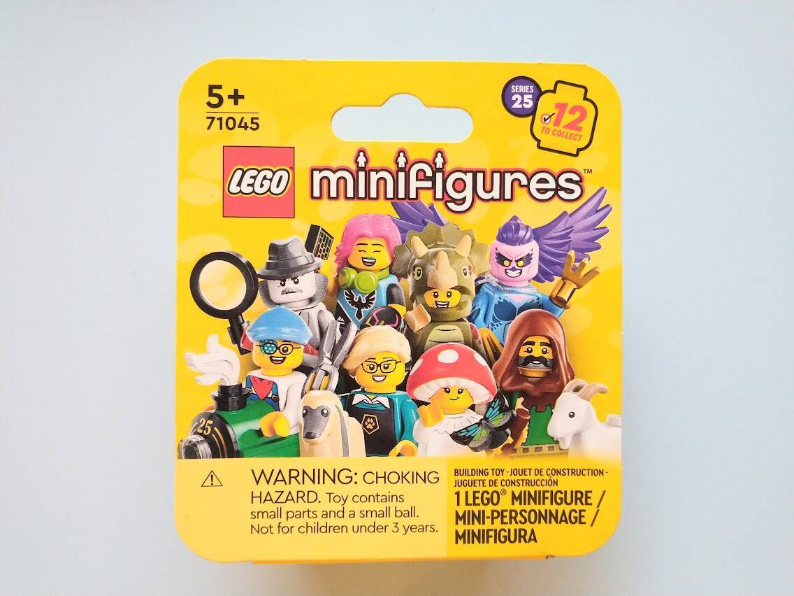 LEGO®︎71045:レゴ®︎ミニフィギュア シリーズ25。3種類しかゲット