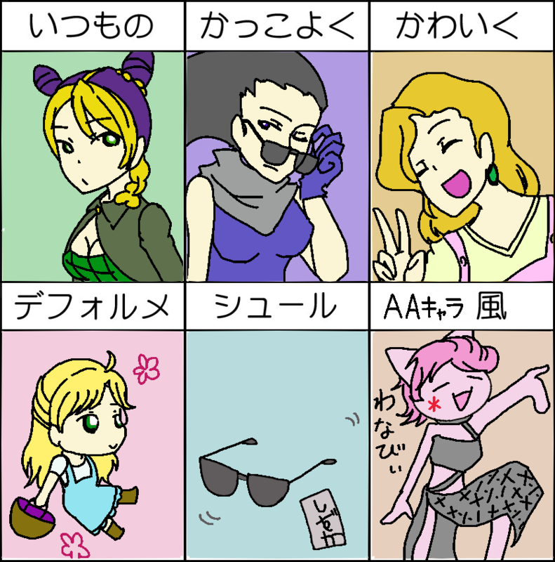 ジョジョ女子画風イメレス Nest ジョジョ女子画風イメレス Nest