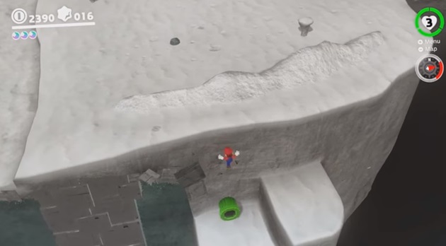 マリオオデッセイ】月の国 ハニークレーターのパワームーン入手