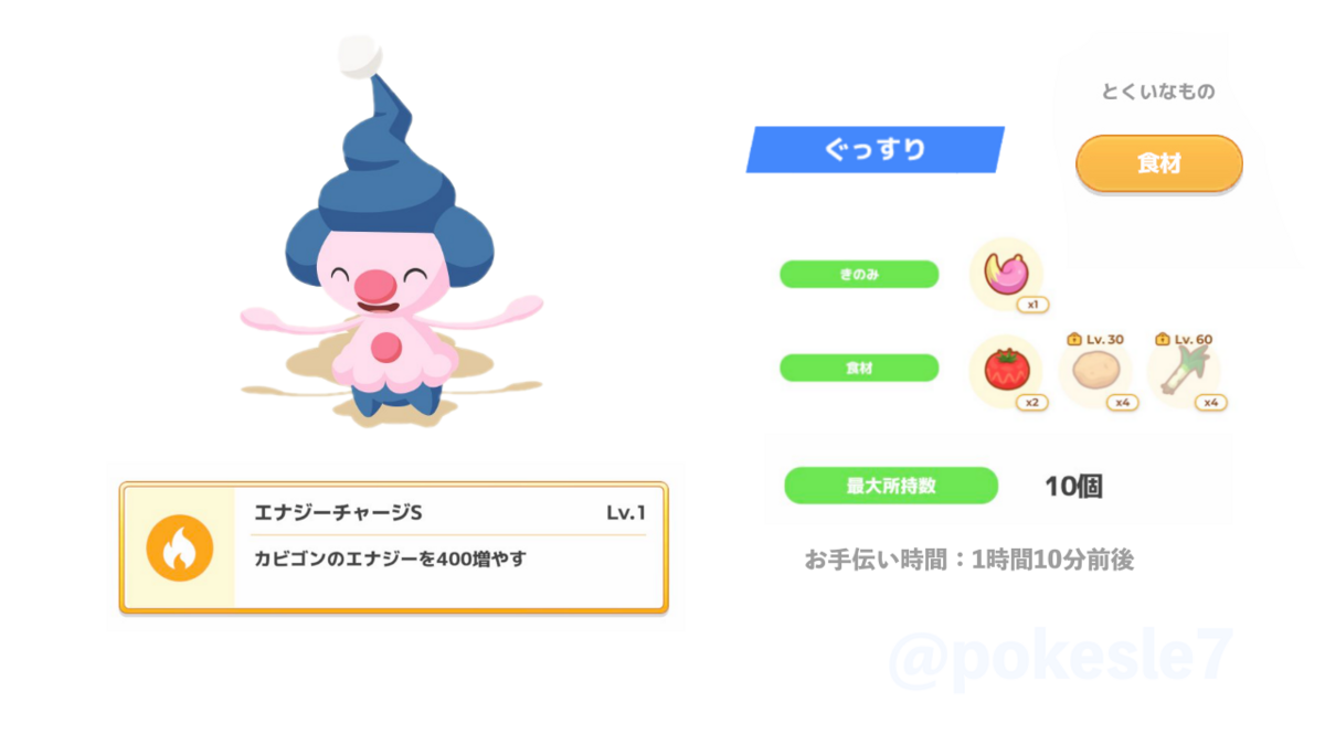 ポケモンスリープ】「バリヤード」「マネネ」性能評価・睡眠タイプ 