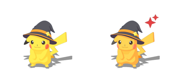 ピカチュウ　ブイズ　ハロウィン　スリーブ 60枚入り ポケモンスリープ】ハロウィンピカチュウ性能・色違い確率・出現条件