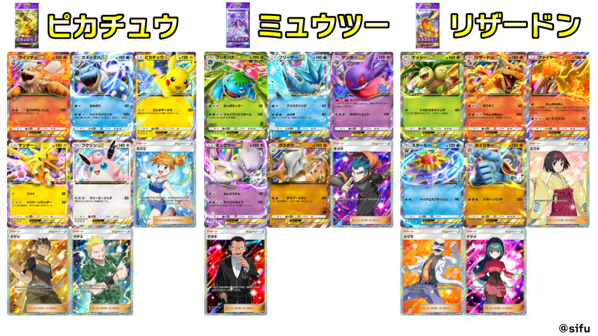 ポケポケ『最強の遺伝子』 収録カードリスト一覧【ポケカ