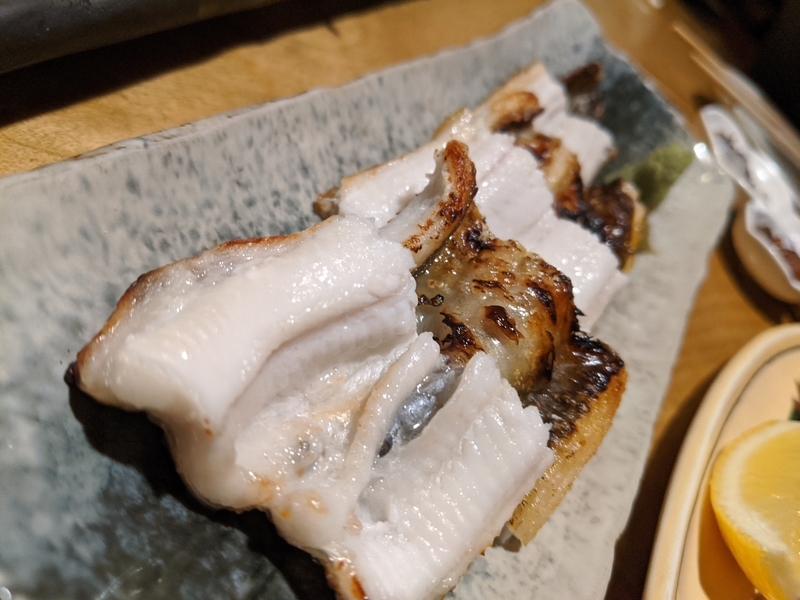 穴子の白焼き