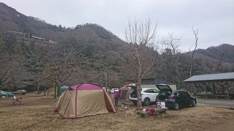 設営完了