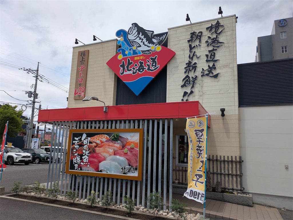 回転 すし 北海道 駅 南 店