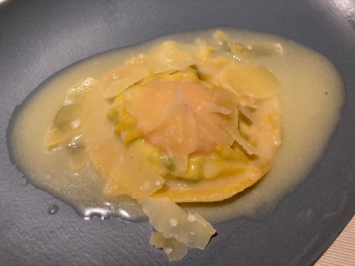 ラビオローネ、パルミジャーノ、パスタ、エボルタ