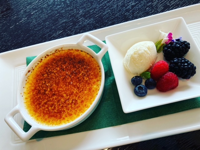 クレームブリュレ、デザート、パークホテル東京