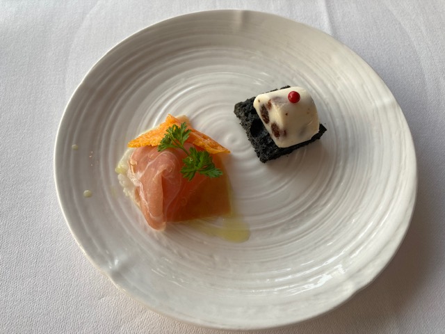 アミューズ、カナッペ