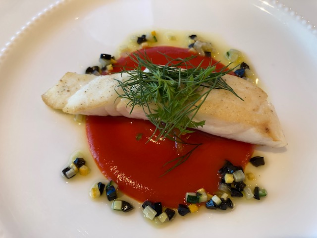 白身魚のポワレ､魚料理