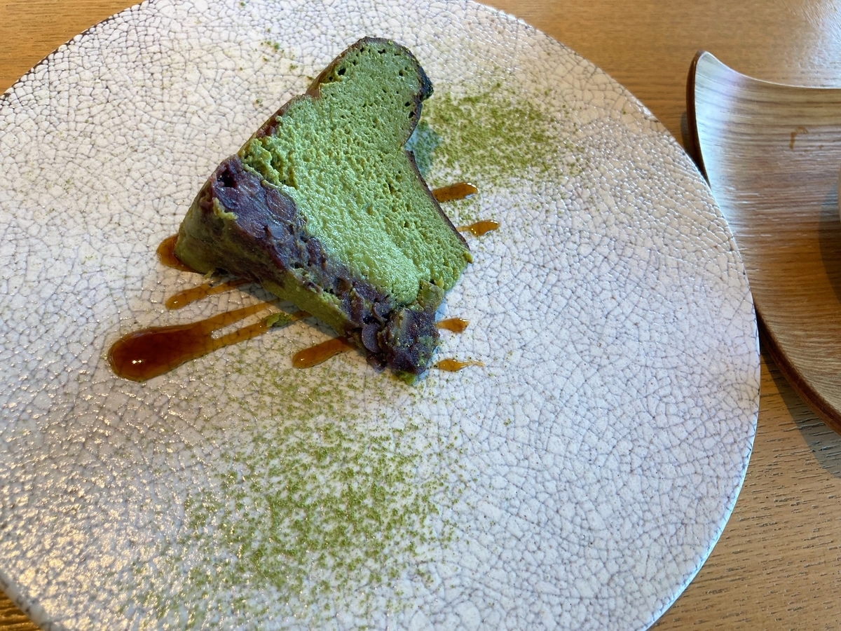 あんこ、抹茶、バスクチーズケーキ、デザート