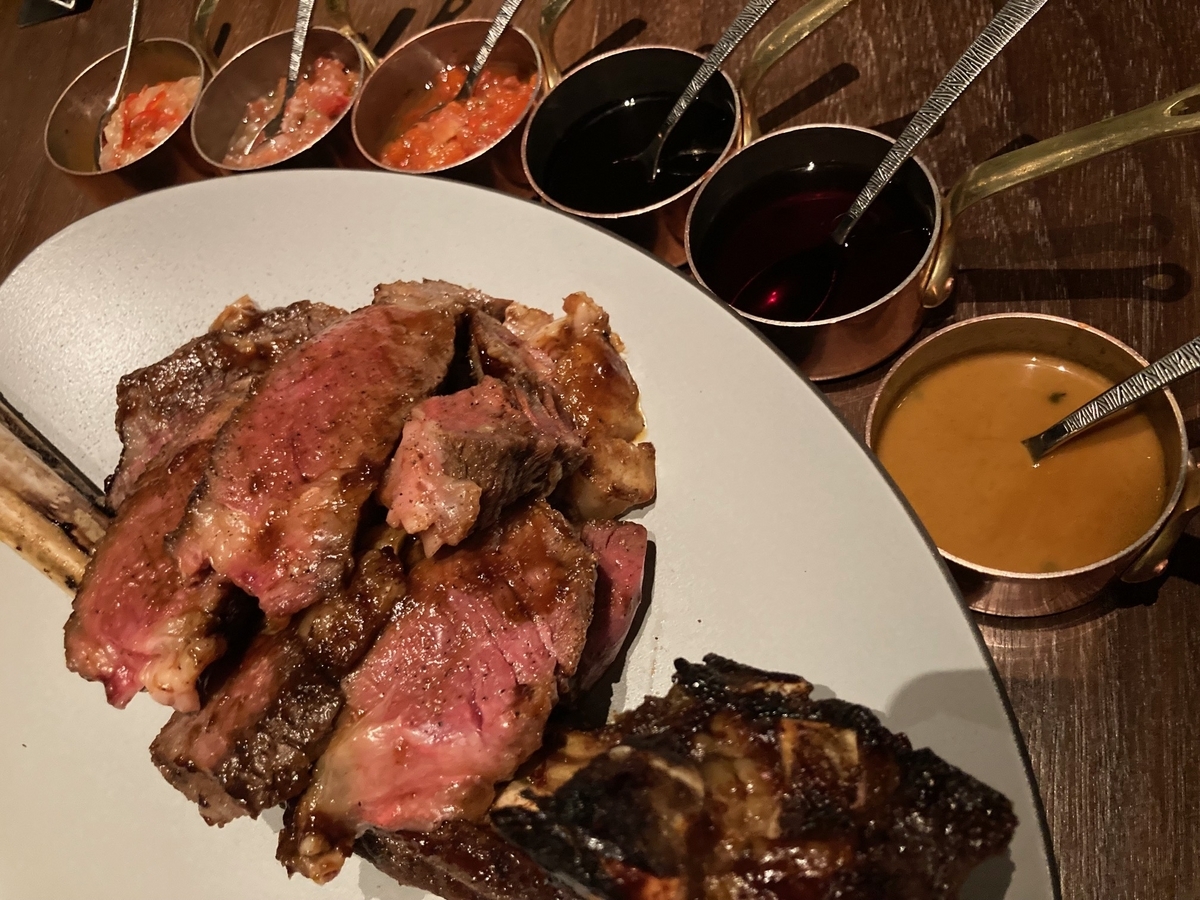 メキシコ産トマホークステーキ、お肉、