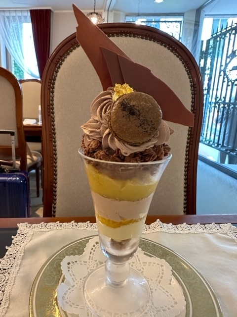 ショコラパフェ、アールグレー、チョコレートパフェ