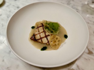鰤、加賀蓮根、ガレット