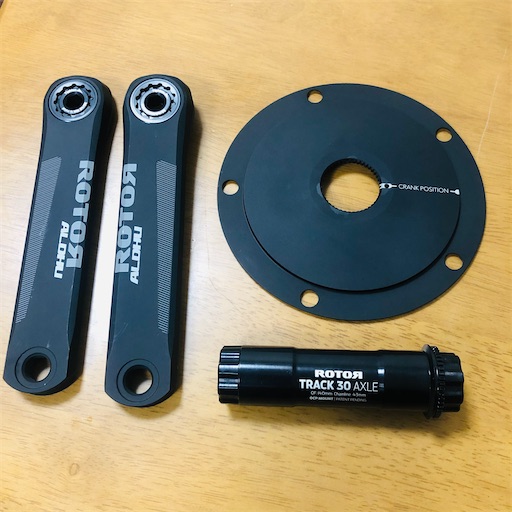 クランク  競技用自転車 トラック競技用バイクの部品集め開始！クランク編 - ごく普通の