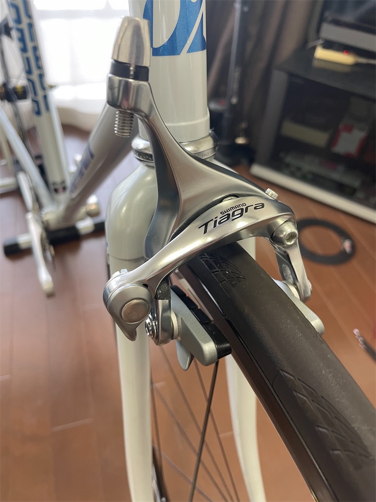 直接引き取り希望】ピストバイク固定ギアブレーキちゃんと付いてます