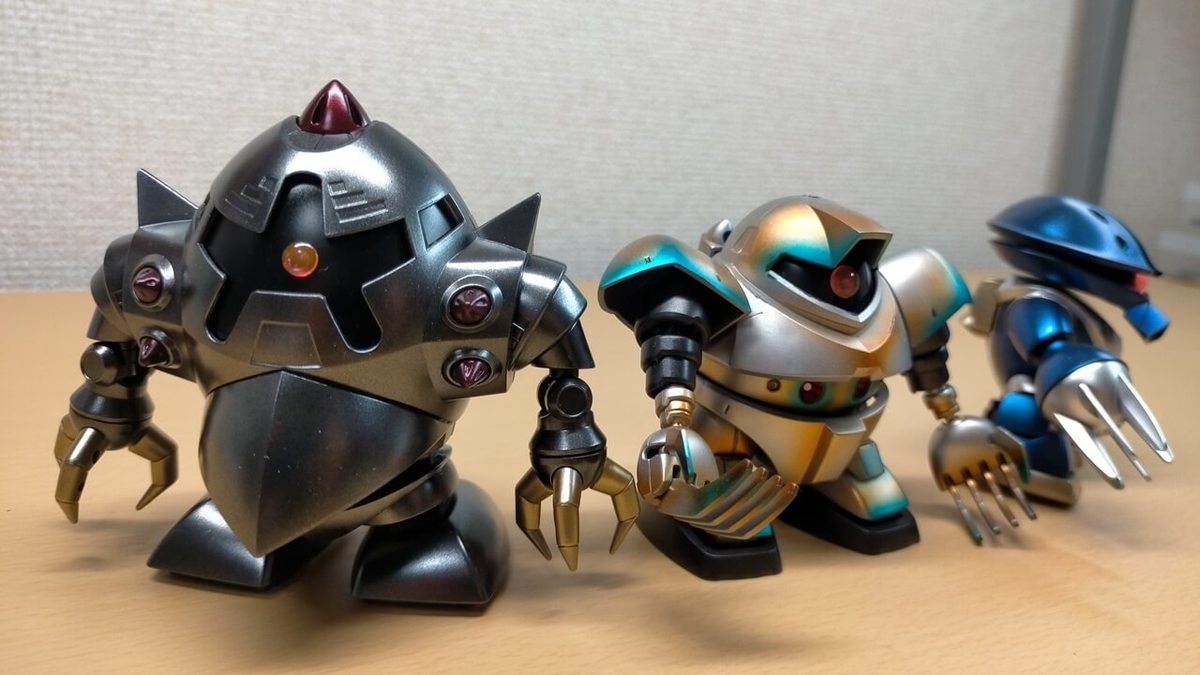 ガンプラ　HG ジオン水泳部セット 夏のガンプラといえば「水陸両用MS」でしょ！ “ジオン水泳部”の