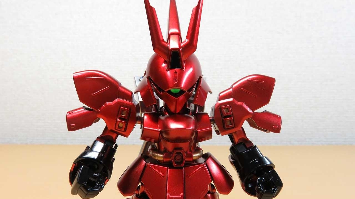 SDガンプラ】サザビーをキャンディ塗装で仕上げる - ヨッピーノブログ