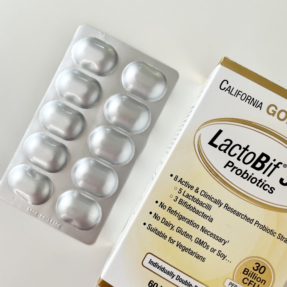 並行輸入品 3個セット California Gold Nutrition LactoBif プロバイオティクス 300億個 植物性カプセル 60錠 カリフォルニアゴールドニュートリション American Kitchen - 通販 - Yahoo ショッピング