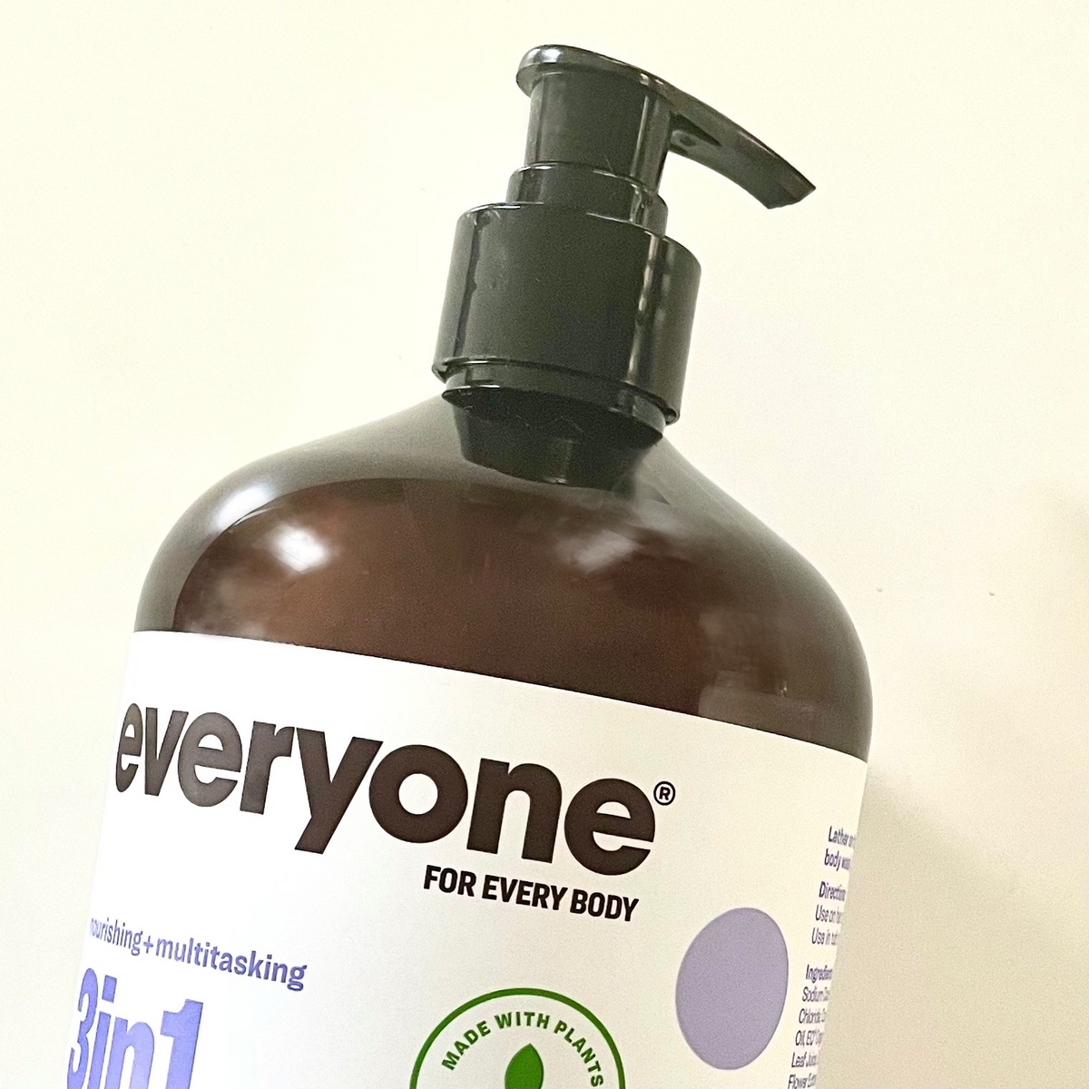 【iHerb（アイハーブ）】これ一つで、バブルバスもシャンプーも、ボディウォッシュにも！【Everyone（エブリワン）3in1ソープ