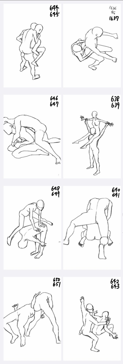 模写的な描き方のクロッキー