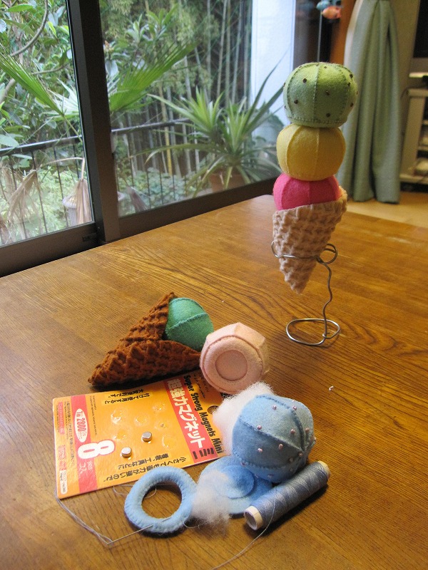フェルトのアイス Yorozuzakki S Blog フェルトのアイス Yorozuzakki S Blog