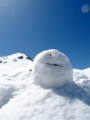 [雪][立山][山][空]雪達磨と浄土山