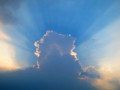 [空][雲]後光