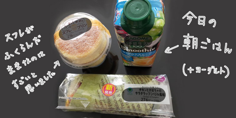朝ごはんの写真