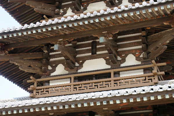 世界遺産学習 法隆寺(その14)裳階 - 教育逍遙 -小学校教育の小径をそぞろ歩き-