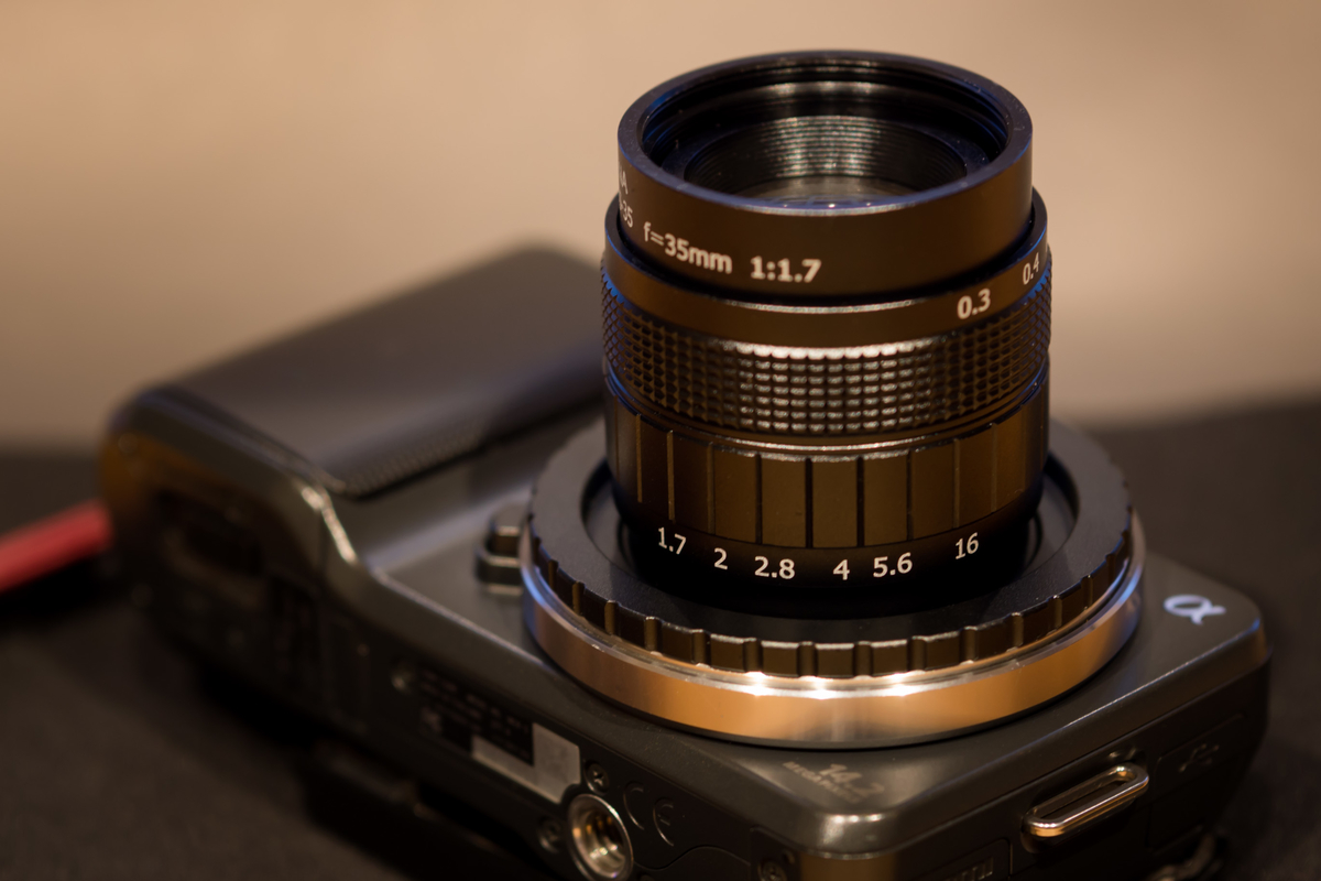 Fujian 35mm F1.7 CCTV Camera Lens - その瞬間を切り撮る