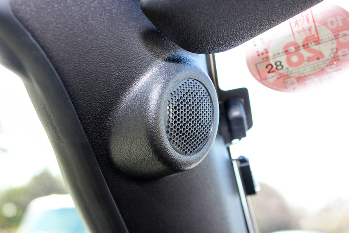 COPEN コペン専用Aピラーツィーターリング2pcs（クローム