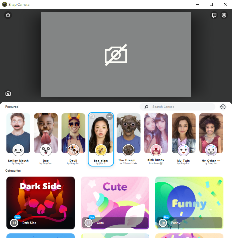 Web会議 で化粧も身支度も不要にする Snap Camera の使い方マニュアル Windowsでzoom Teams Whereby 空飛ぶitコンサルタント