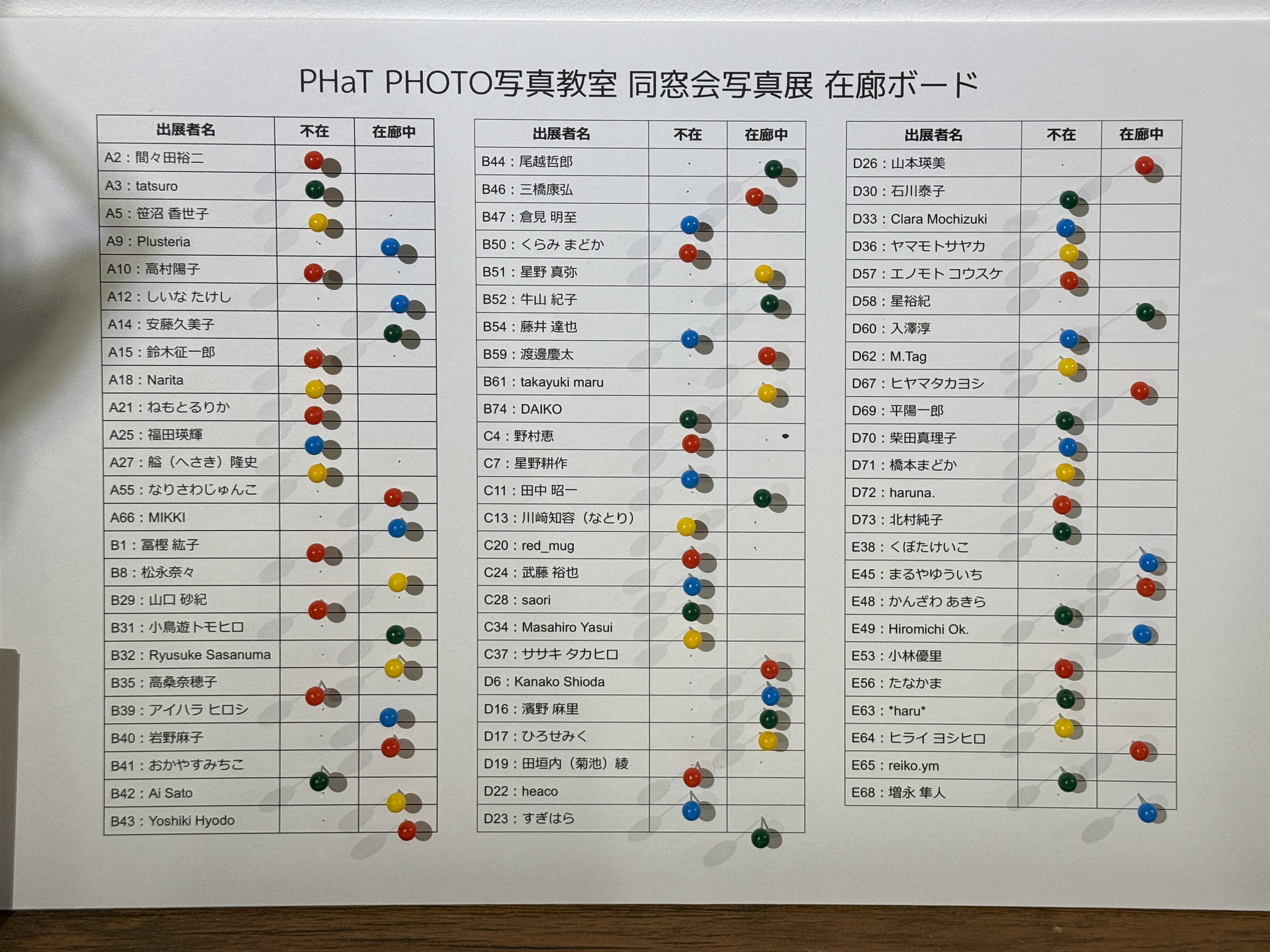 在廊ボード