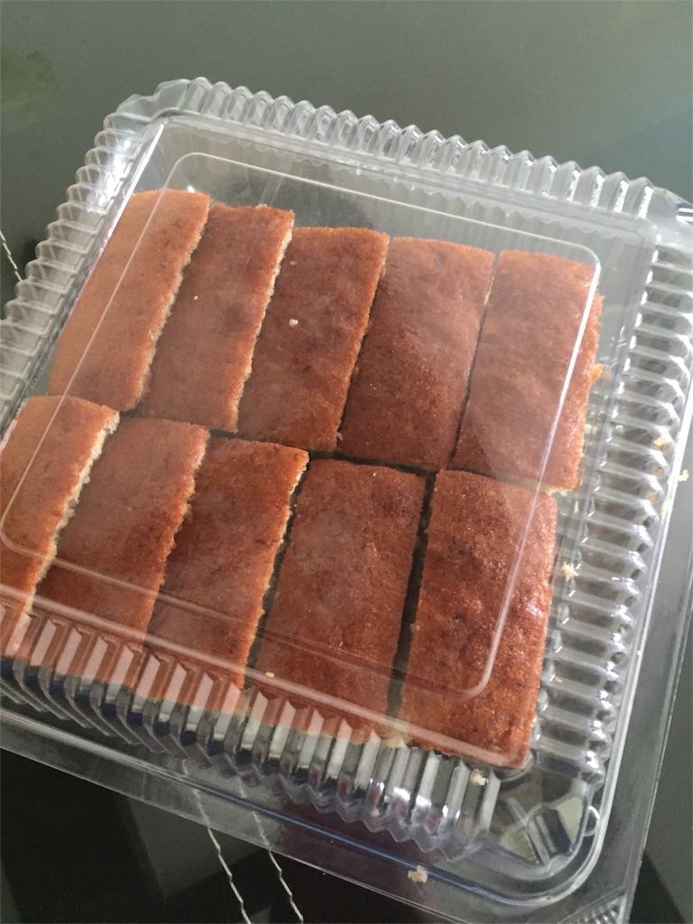 バナナケーキ Hiap Joo Bakery Johor baruで食べたもの・飲んだもの