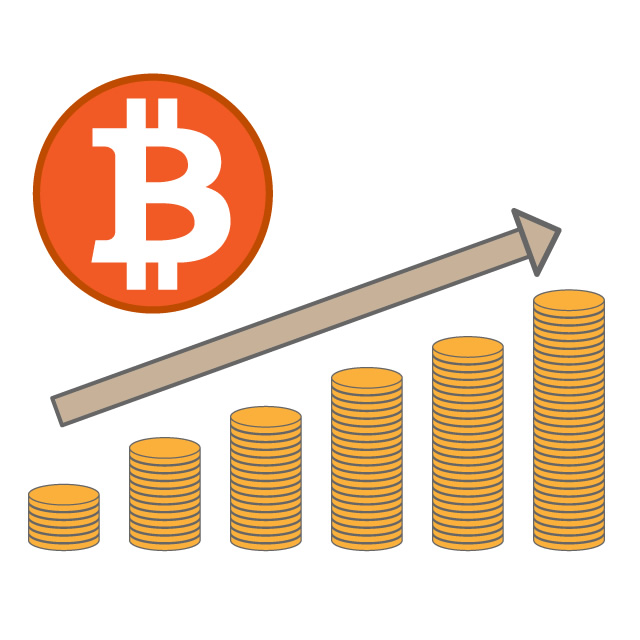 ビットコイン(Bitcoin) 今後の価格推移は上昇？それとも？