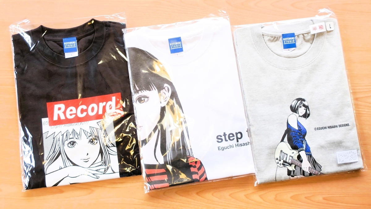江口寿史さんデザインのTシャツが届く！ - トライアスリート屋根屋、四 