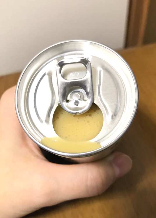 ゴクっ！とコーンポタージュ中身