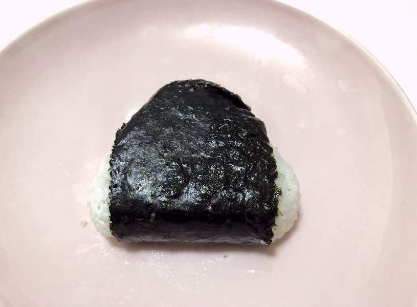 海苔巻きおにぎりの見た目
