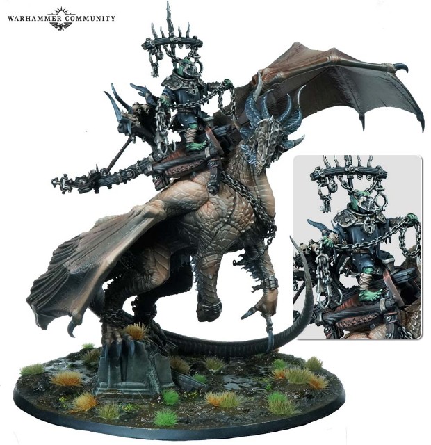 ウォーハンマー TRPG ボードゲーム ミニチュア　塗装済み　ホワイトドラゴン ウォーハンマー TRPG ボードゲーム ミニチュア 塗装済み ホワイト