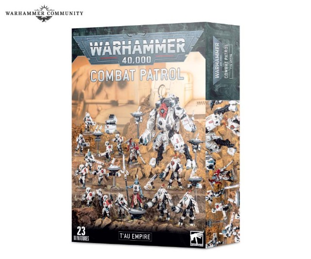 ウォーハンマー40k　タウエンパイア　コンバットパトロール　10版コデックス Amazon.co.jp: コンバットパトロール タウ エンパイア COMBAT