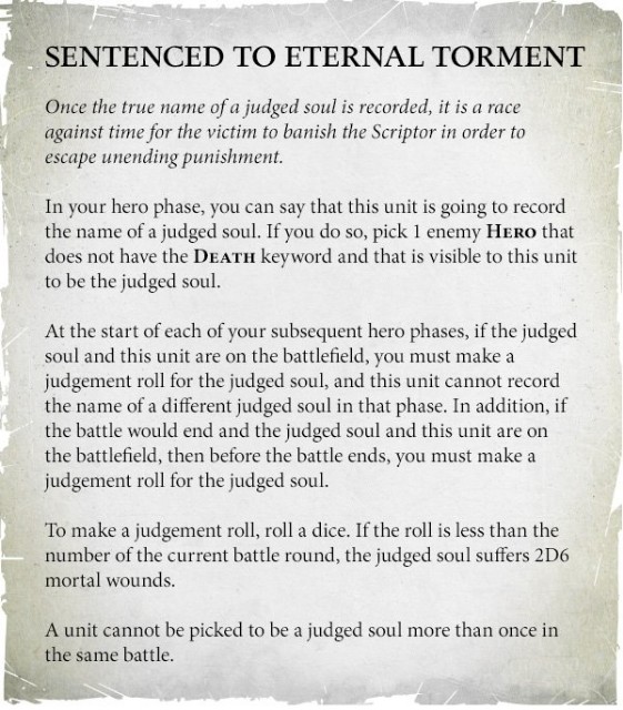 6月25日発売 日本語版 Warscrollcard ウォースクロールカード ナイトホーント