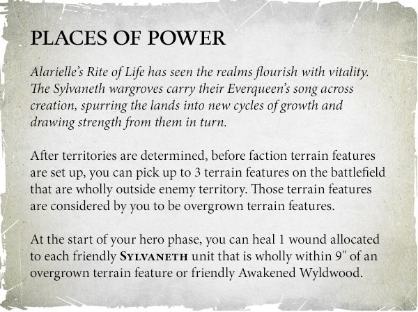 AoS】シルヴァネス緑化周りの能力 - たるいのウォーハンマーブログ